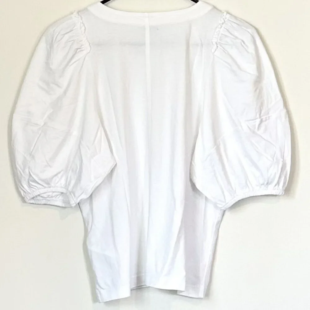 Madewell white puff